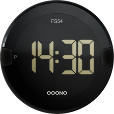 Parkeringsskiver OOONO P-DISC NO2 - Black w/ dark display
