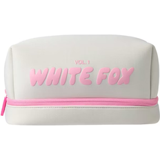 Polyester Cosmetic Bags White Fox The Beauty Bag - White
