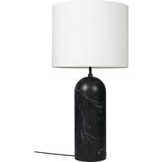 GUBI Gravity XL Black Marble/White Floor Lamp 120cm