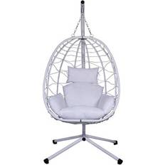 Stål - Vita Hängstolar Lykke Hammock
