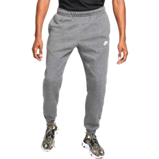 Nike Sportswear Club Fleece Men's Trousers - Charcoal Heather/Anthracite/White