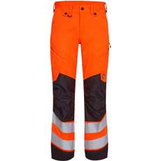 Engel 2544-314 Safety Work Trousers - Hi-vis Orange/Anthracite Grey