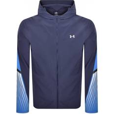 Under Armour UA Velociti Storm Men's Hooded Jacket - Washed Navy/Blue Atlantis/Reflective