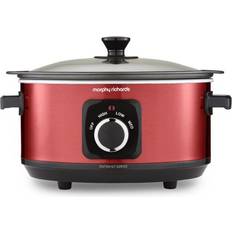 Red Slow Cookers Morphy Richards Sear And Stew 3.5L Red