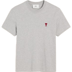 Ami Paris De Coeur T-shirt - Heather Ash Grey