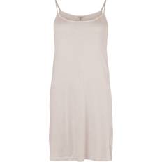 Lady avenue silke natkjole Lady Avenue Jersey Slip - Champagne
