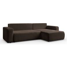 Metro Lane Cittlali Brown Sofa 4 Seater