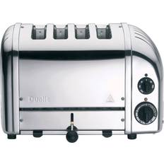 Dualit Bagelfunktioner Brödrostar Dualit Brödrost Classic 4 Skivor Rostfri