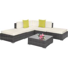 tectake Paris - Grey Outdoor Lounge Set