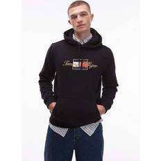 Dame - Guld Sweatere Tommy Hilfiger Icon Gold Hoodie Casual Bomuld - Black