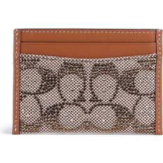Essential Læder Crystal Signature Essential Card Holder - Brown