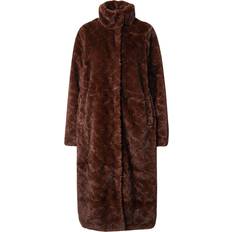 Nümph Overtøj Nümph Vinterfrakke Zitta Fake Fur Coat - Brun