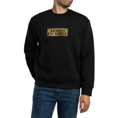 Dame - Guld Sweatere Armani Exchange Sweatshirt - Guld/Sort