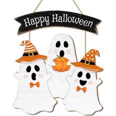 Shein 1PC Halloween Ghost Door Sign BOO Decoration