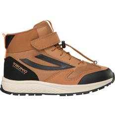 Viking Vandresko Børnesko Viking Juniors Century Mid Waterproof 1V Speedlace Camel