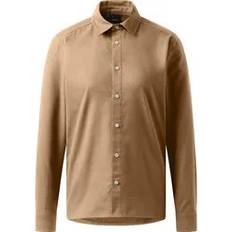 Dame - Merinould Skjorter Haglöfs Women’s Virke Flannel Shirt Teak Brown