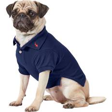 Ralph Lauren Clothing Ralph Lauren Cotton Mesh Dog Shirt - Blue Navy