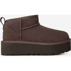 UGG Kid's Classic Ultra Mini Platform - Dark Brown