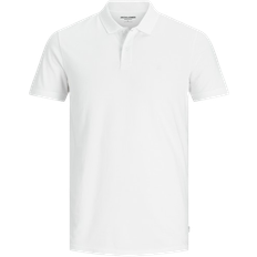 Jack & Jones Basic Polo Ss T-shirt Vit