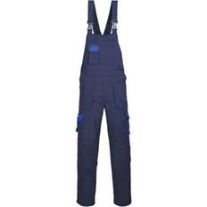 Overalls Portwest TX12 Texo Contrast Bib and Brace Overall - Navy