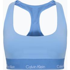Calvin Klein Polyester BH'er Calvin Klein Quick-Dry Medium Impact Sports Bra - Blue