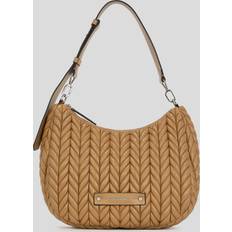 Dame Bucket Bags Karl Lagerfeld Skuldertaske Weave Hobo Brun