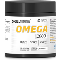 Skill Nutrition Vitaminer & Kosttilskud Skill Nutrition Omega 2000 Softgels 60 stk