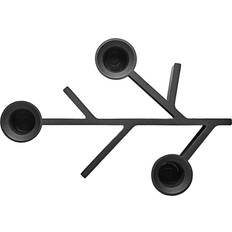 Eva Solo Twig Medium 20 cm Sort Lysestage