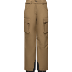 Brown - Women Rain Trousers Moncler Grenoble Padded Gore-Tex Laminate Ski Trousers - Brown