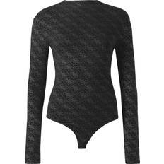 Shirtbody Teodora - Sort/Hvid