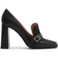 Herr - Svarta Pumps Kazar Skor Dam 38 EU Läder Stilettopumps