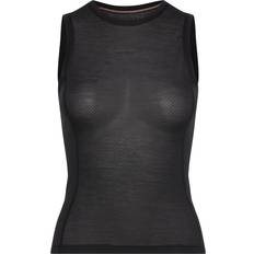 Icebreaker Toppe Icebreaker W Mer 75 Cool-Lite Featherlight Tank - Black