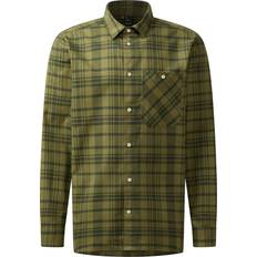 Haglöfs Herr Skjortor Haglöfs Virke Flannel Shirt Seaweed Green/Olive Green