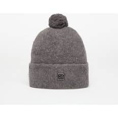 Calvin Klein Polyester Tilbehør Calvin Klein Emblem Brushed Pompom Beanie - Grey