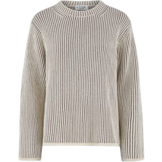CYME Copenhagen Cotton Cashmere Sweater - Cream/Fur