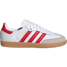 adidas Junior Samba OG - Cloud White/Better Scarlet/Gum