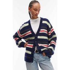 Herre - Oversized Trøjer Lacoste Stribet Cardigan Herre - Flerfarvet