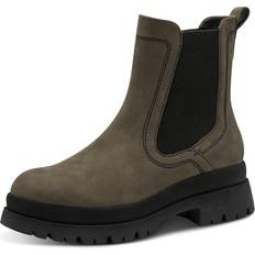 Tamaris Grøn Chelsea boots Tamaris Women Boots Khaki Green