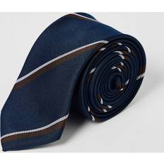 Men Ties Burton Men's Heritage Stripe Tie - Navy