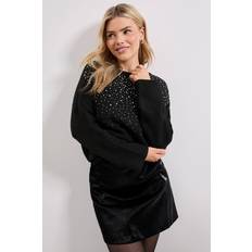 Sequins Jumpers Dorothy Perkins Women's Black Scattered Sparkle Knitted Jumper