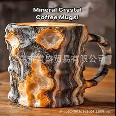 Mineral Crystal Coffee Rock With Inner Liner