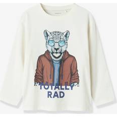 Drenge - Hvid Bluser & Tunikaer Name It Bluse Orion Cloud Dancer Normal Pasform Top Med Lange Ærmer