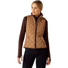 Brown - Women Vests Ariat Ashley 2.0 Insulated Vest - Tiger's Eye