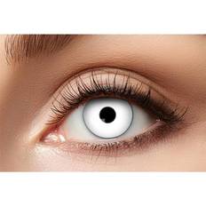 Smiffys Zombie Contact Lenses White