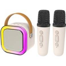 MS75 & D33T Karaoke Machine Combo - Portable Bluetooth Speakers With Microphone For Adults Kids B 358597