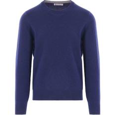 2 Ply Cashmere Pullover Dark Blue