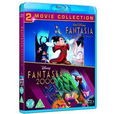 Fantasia / Fantasia 2000 [Blu-ray] [1941] [Region Free]