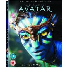 Avatar blu ray Avatar with Limited Edition Lenticular Artwork (Blu-ray 3D + Blu-ray + DVD) [2012] [Region Free]