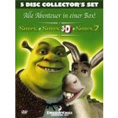 DVD 3D Shrek + Shrek 3D + Shrek 2 (5 Disc Collector's Set) [DVD]