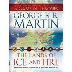 Inbunden a game of thrones böcker The Lands of Ice and Fire (a Game of Thrones): Maps from King's Landing to Across the Narrow Sea (Inbunden, 2012)